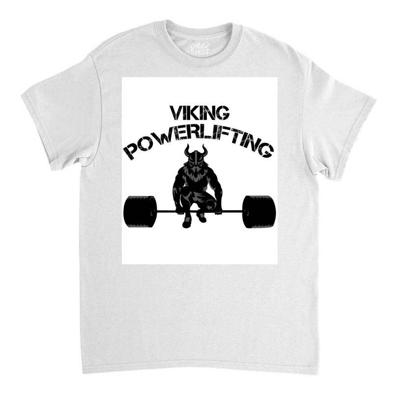 Viking Training Powerlifting Bodybuilding Fitness  80s Nostalgia Classic T-shirt | Artistshot