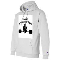 Viking Training Powerlifting Bodybuilding Fitness  80s Nostalgia Champion Hoodie | Artistshot