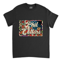 Lovely Phil Retro Pattern 80s 90s Birthday Flowers Style Classic T-shirt | Artistshot