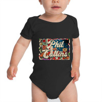 Lovely Phil Retro Pattern 80s 90s Birthday Flowers Style Baby Bodysuit | Artistshot