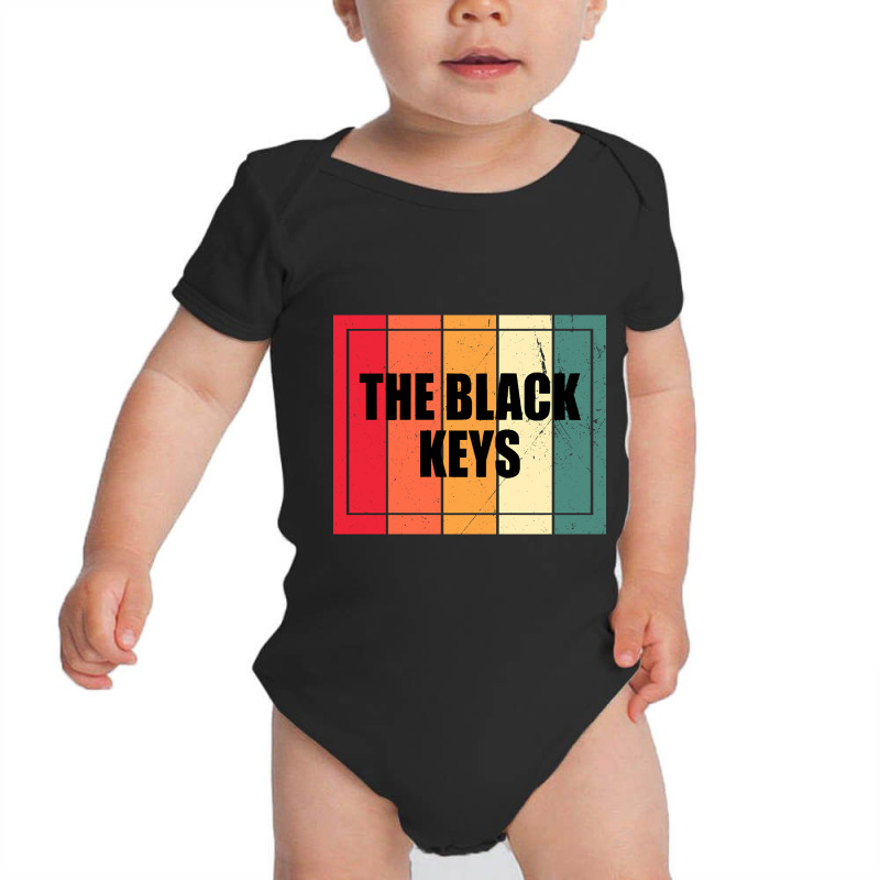 Personalized Name Keys Birthday 70s 80s 90s Vintage Styles Baby Bodysuit by cubicgetting01 | Artistshot