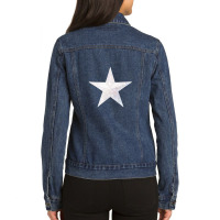 Star Girl Ladies Denim Jacket | Artistshot