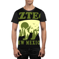 Aztec New Mexico Mountain View Graphic T-shirt | Artistshot