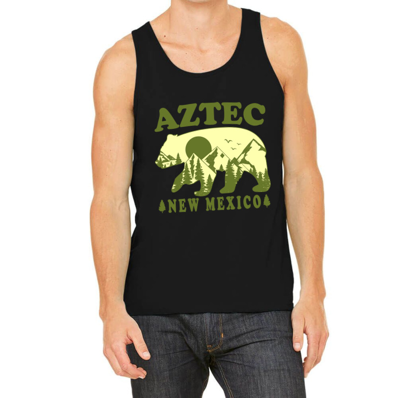 Aztec New Mexico Mountain View Tank Top by genuinelyseriously4 | Artistshot