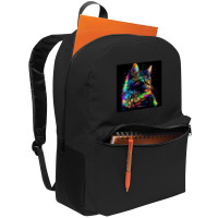 Cat Colorful Popart Backpack | Artistshot