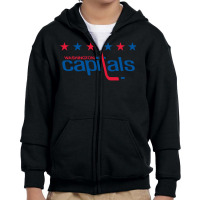 Capitals Merch Youth Zipper Hoodie | Artistshot