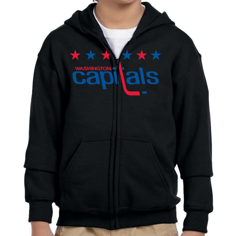 Capitals Merch Youth Zipper Hoodie by DebraAnnKnapp | Artistshot