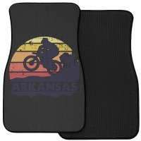 Arkansas Mountain Biking Front Car Mat | Artistshot