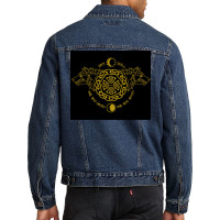 Viking Wolves Skoll And Hati  Girl Men Denim Jacket | Artistshot