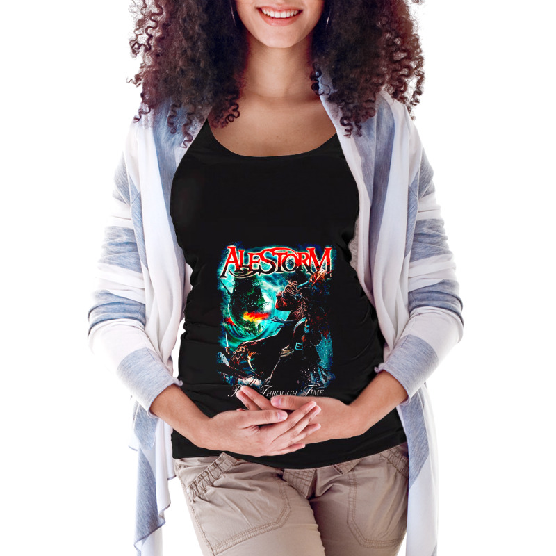 Back Through Time  Alestorm 01 Trending 1 Maternity Scoop Neck T-shirt by CrystalWanda | Artistshot