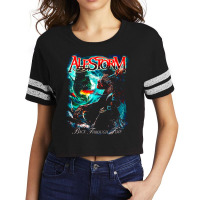 Back Through Time  Alestorm 01 Trending 1 Scorecard Crop Tee | Artistshot