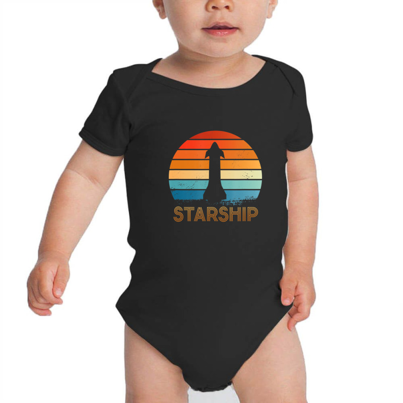 Trending Starship Moon Mars And Beyond Space Exploration Baby Bodysuit by fenderbendable | Artistshot