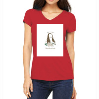 Empowerment To Latina Tshirt Poster Retro Women's V-neck T-shirt | Artistshot