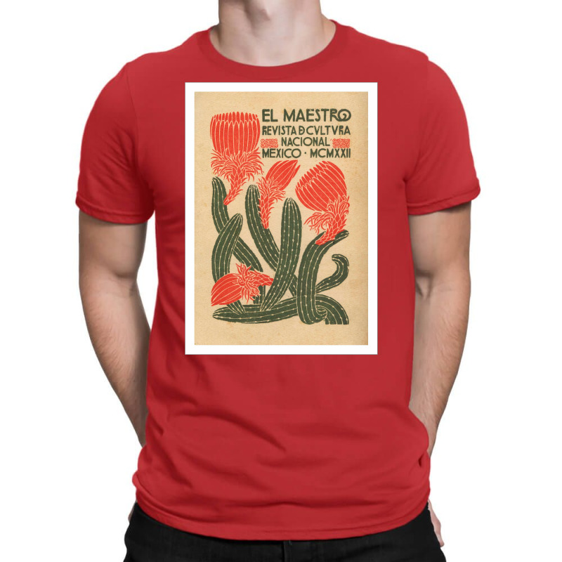 El Maestro Cactus Poster T-shirt | Artistshot