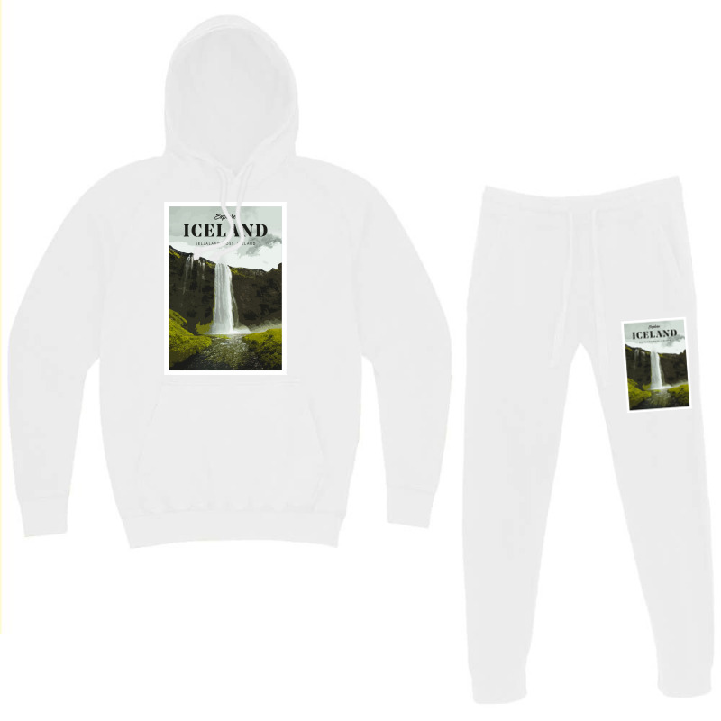 Visit Iceland  Boy Cool Hoodie & Jogger Set | Artistshot