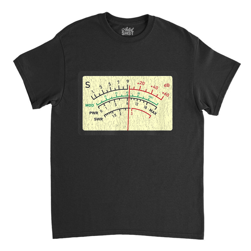 Swr Meter Amateur Ham Radio Novelty Distressed Classic T-shirt by KarinLeighPurcell | Artistshot