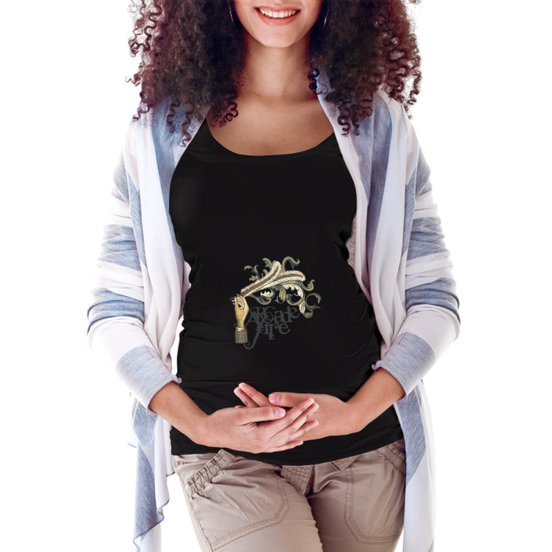 Arcade Fire - Funeral Maternity Scoop Neck T-shirt by MarkBressi | Artistshot