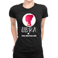 Libra Zodiac Sign Horoscope Birth Gift Girl Ladies Fitted T-shirt | Artistshot