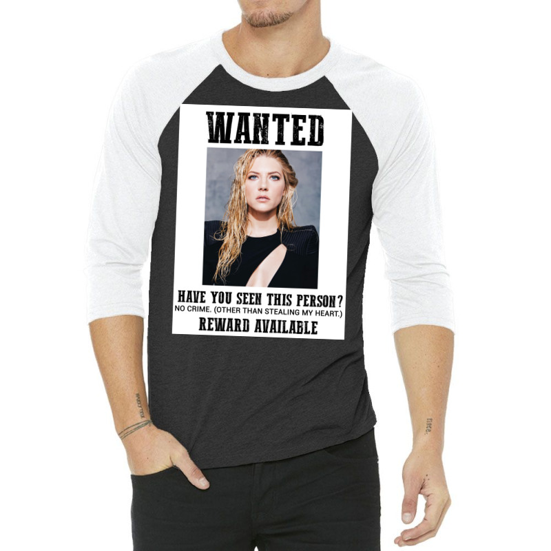 Wanted Katheryn Winnick  Retro Girl 3/4 Sleeve Shirt | Artistshot