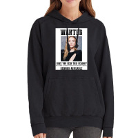 Wanted Katheryn Winnick  Retro Girl Vintage Hoodie | Artistshot