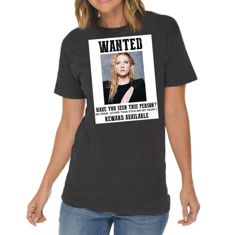 Wanted Katheryn Winnick  Retro Girl Vintage T-shirt | Artistshot