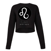 Leo Horoscope Cropped Sweater | Artistshot