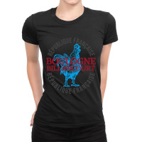 Boulogne-billancourt France Vintage Rooster Ladies Fitted T-shirt | Artistshot