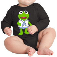 Baby Frog Long Sleeve Baby Bodysuit | Artistshot