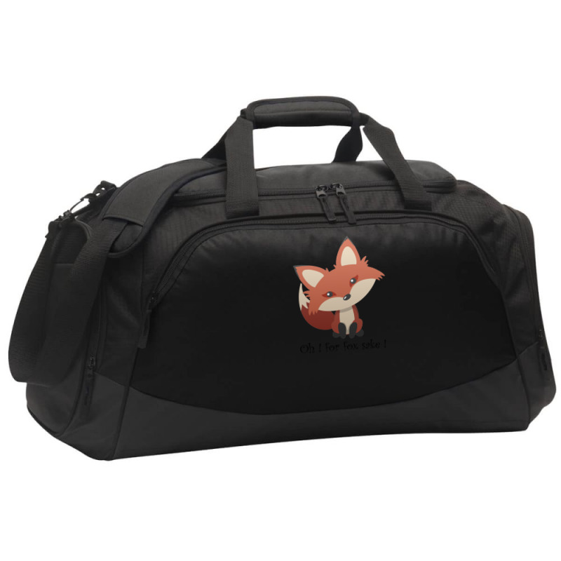 Oh For Fox Sake ! Active Duffel | Artistshot