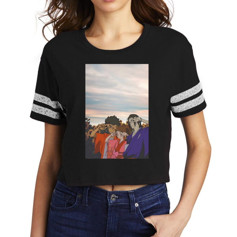 Samurai Champloo Scorecard Crop Tee by SUSANASAMUELS | Artistshot