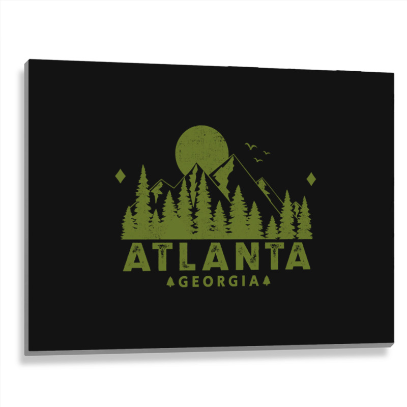 Atlanta Georgia Mountain Sight Metal Print Horizontal | Artistshot