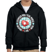 Lpn Licensed Practical Nurse Appreciation Youth Zipper Hoodie | Artistshot