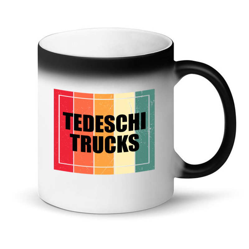 Personalized Name Trucks Birthday 70s 80s 90s Vintage Styles Magic Mug | Artistshot