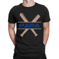 Baseball Papa T-shirt | Artistshot