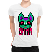 Cat Mom Ladies Fitted T-shirt | Artistshot