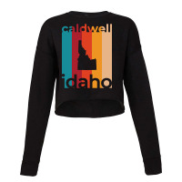 Caldwell Idaho Retro Cropped Sweater | Artistshot