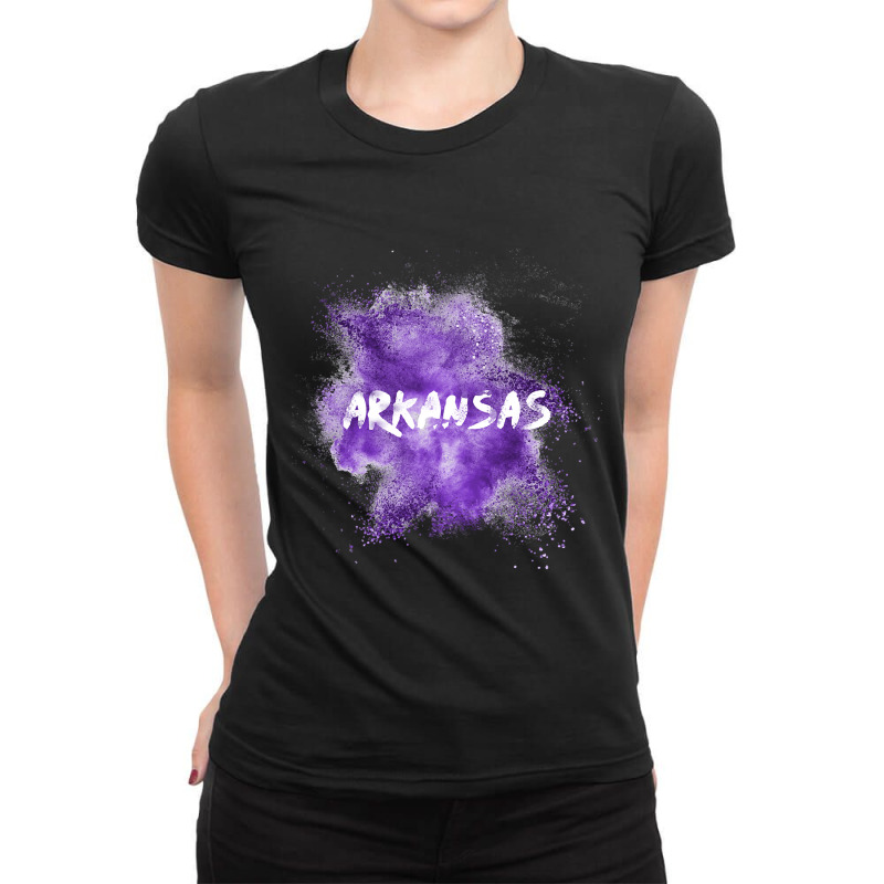 Arkansas-sfmdv Ladies Fitted T-Shirt by fumbledeafness270 | Artistshot