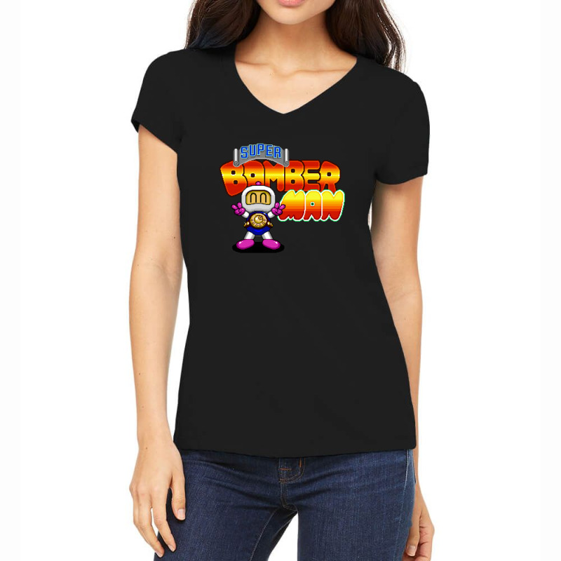 Blow Them Up Women's V-Neck T-Shirt by johnjoKaang | Artistshot