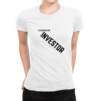 Cardboard Investor Mtg Tcg 11 Ladies Fitted T-shirt | Artistshot