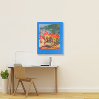 Hadrosaurus Poster Stars Portrait Canvas Print | Artistshot