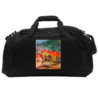 Hadrosaurus Poster Stars Active Duffel | Artistshot