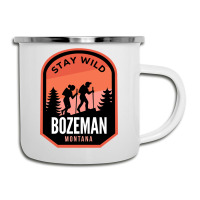 Bozeman Montana Hiking In Nature Camper Cup | Artistshot