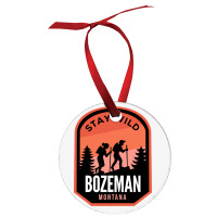 Bozeman Montana Hiking In Nature Ornament | Artistshot