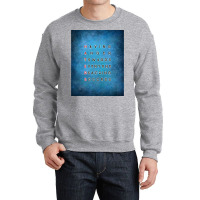 Haters Grunge Acronym Blue Poster Crewneck Sweatshirt | Artistshot