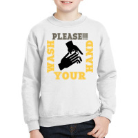 Washing Hand Youth Sweatshirt | Artistshot