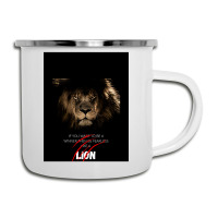 Be Fearless Like A Lion Camper Cup | Artistshot