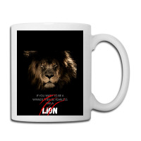 Be Fearless Like A Lion Coffee Mug | Artistshot