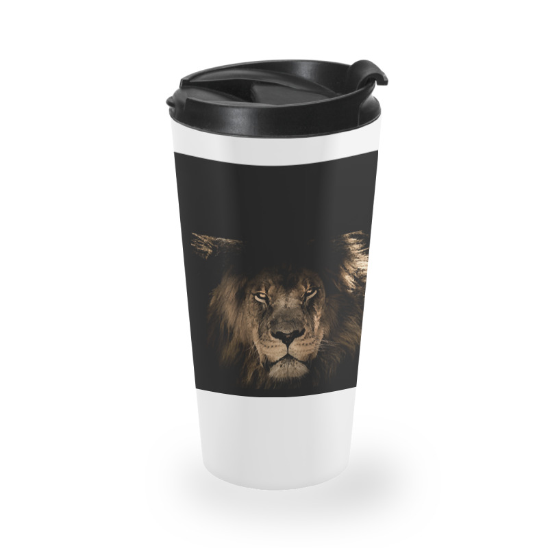 Be Fearless Like A Lion Travel Mug | Artistshot