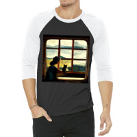 All You Need Is A Cat As You Stare Out The Window 3/4 Sleeve Shirt | Artistshot