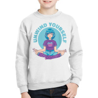 Meditation Zen Anime Girl Meditating, Unwind Yourself Yoga T Shirt Youth Sweatshirt | Artistshot